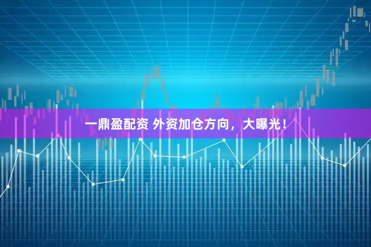 一鼎盈配资 外资加仓方向，大曝光！